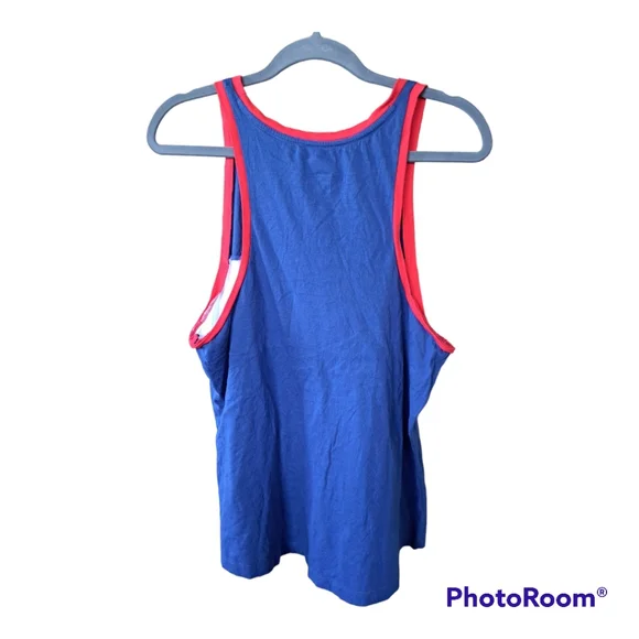 Chicago Cubs Tank Top with Glitter Ladies Sz L - Picture 2 of 5